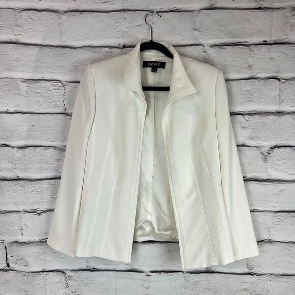 J. Crew Women's XL Tall White Squareneck Midi Dress Long Sleeve Casual - Picture 9 of 10